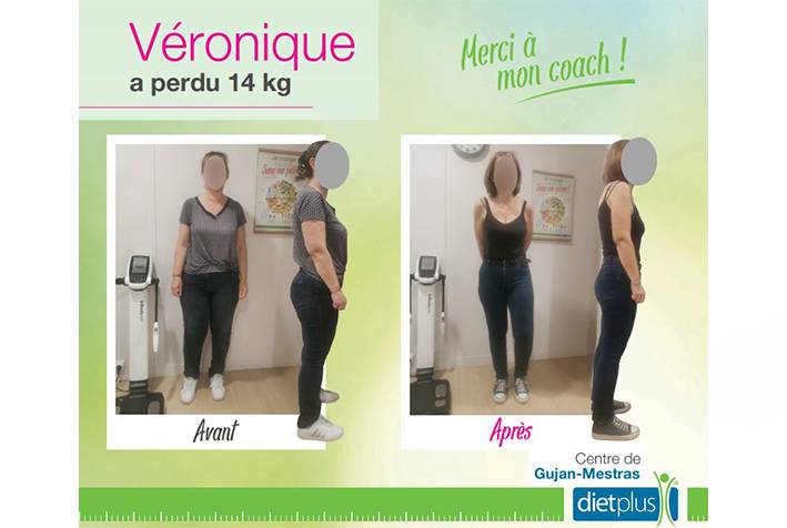 Découvrez la transformation de Véronique qui a déjà perdu 14 kg